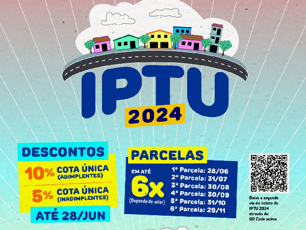 Descontos especiais no IPTU 2024: Contribua para o progresso de Amontada!