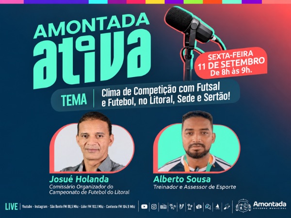 COMPETIÇÕES ESPORTIVAS MOBILIZAM 119 EQUIPES NO LITORAL, NA SEDE E NO SERTÃO DE [...]